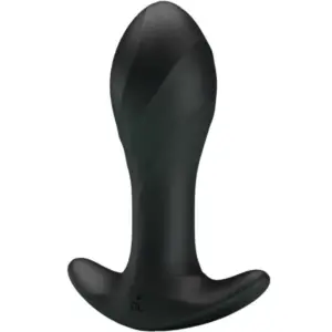 Pretty Love Black Anal Vibrator: Placer anal con 12 modos de vibración
