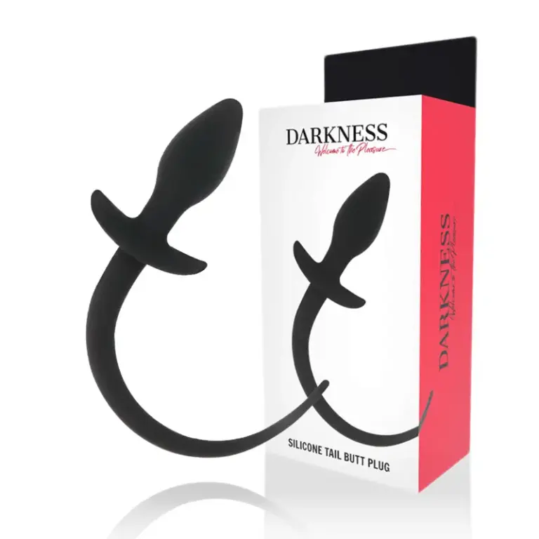 Darkness Anal Plug 28 cm de Silicona Negra para Placer Anal