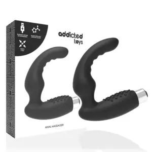 Addicted Toys Vibrador Prostático Recargable Modelo 2 Negro