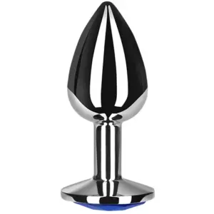 SECRETPLAY - Anal Plug Blue S: iniciación y placer con metal suave