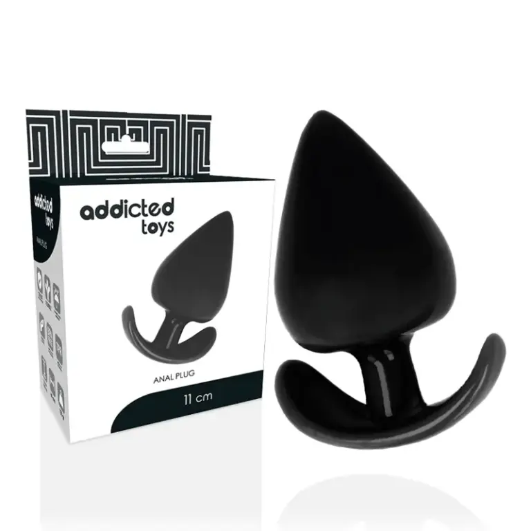 Addicted Toys - Anal Plug 11 cm de silicona flexible y ergonómico