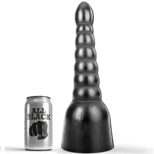 ALL BLACK - Dildo 34 cm para experiencias intensas y seguras