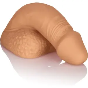 CalExotics Silicone Packing Penis 12.75 cm Caramel para uso cómodo y realista