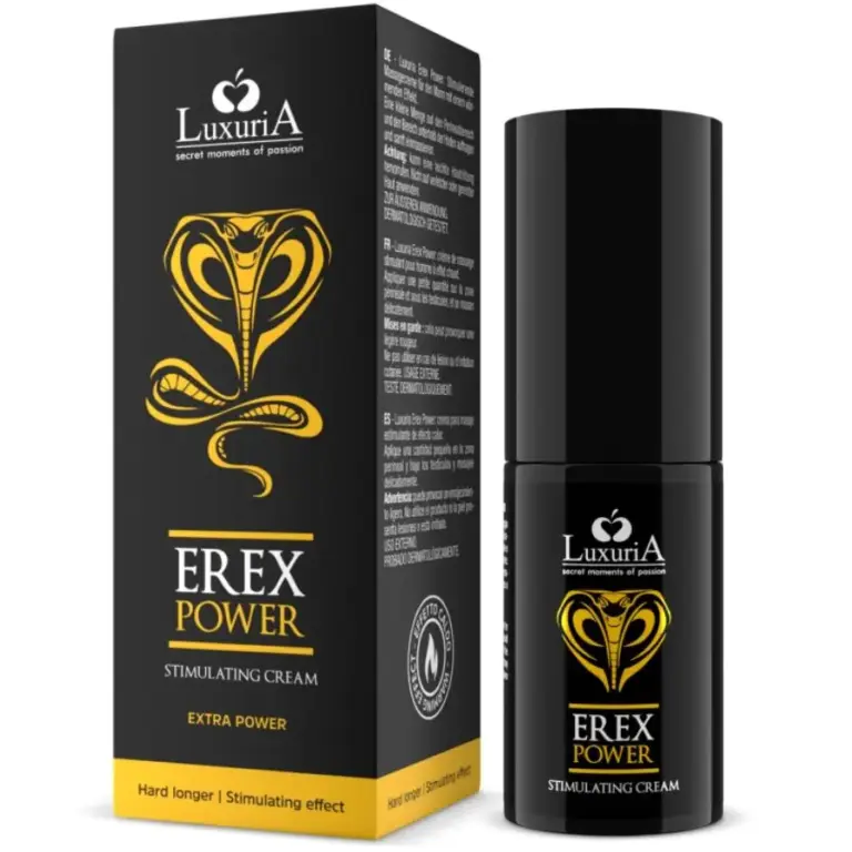 INTIMATELINE LUXURIA - Crema Erex Power para Erección Duradera 30 ml