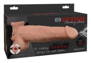 Fetish Fantasy Series - Arnés con dildo 9 Cum realista y expulsión