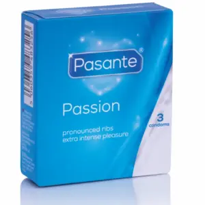 Pasante Dotted Condoms MS Placer 3 unidades - Preservativos con textura para mayor placer