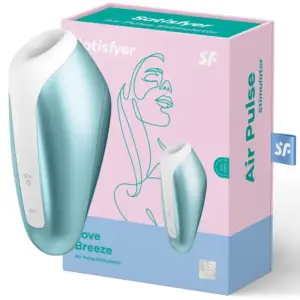Satisfyer Love Breeze Suctioner Ice Blue: succión y placer innovador