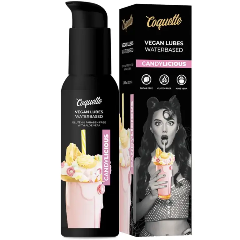 Coquette Chic Desire Candylicious 100ml - Lubricante vegano premium