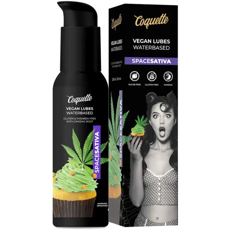Coquette Chic Desire Space Sativa 100 ml - Lubricante vegano premium