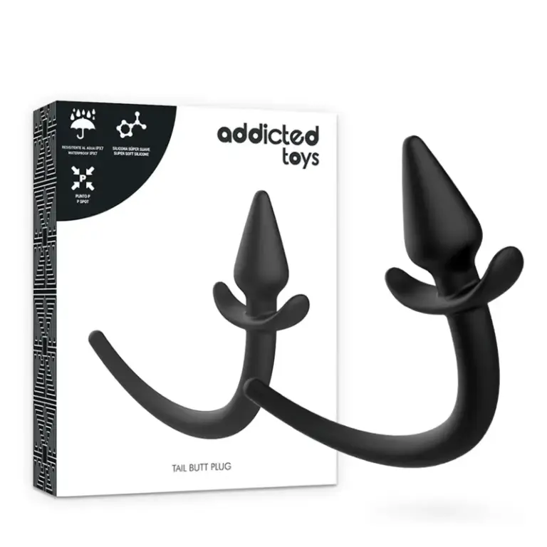 Addicted Toys Puppy Plug Anal de Silicona Suave y Seguro