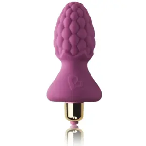 Rocks-Off Ass-Berries Raspberry Plug Anal con vibración potente