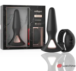 ANBIGUO ALEXANDRU: Vibrador anal con control remoto WATCHME