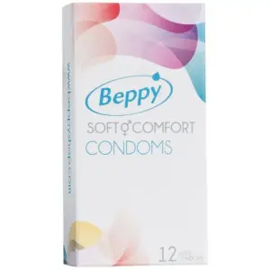 BEPPY - SOFT AND COMFORT 12 preservativos de látex premium