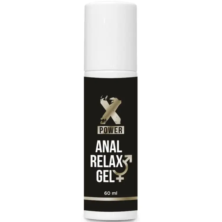 XPOWER - Anal Relax Gel 60 ml para una penetración anal suave y cómoda