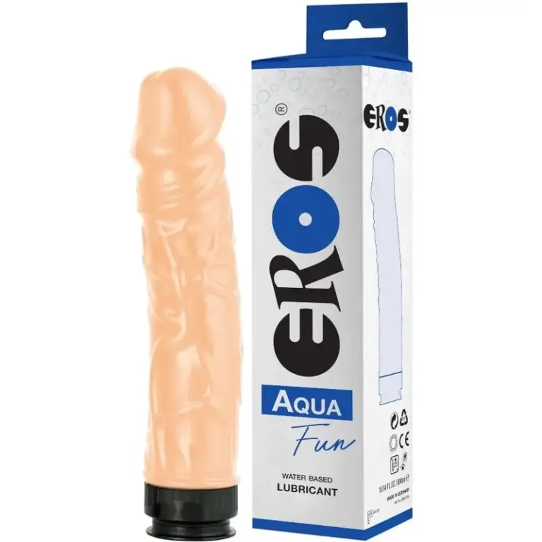 EROS Aqua Fun Dildo rígido con lubricante base agua 300 ml