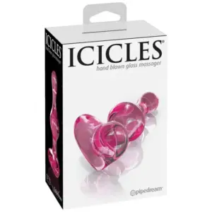 ICICLES N. 75 Glass Dildo de cristal artesanal y seguro