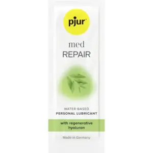 PJUR Med Repair Lubricant 2 ml - Lubricante regenerador a base de agua