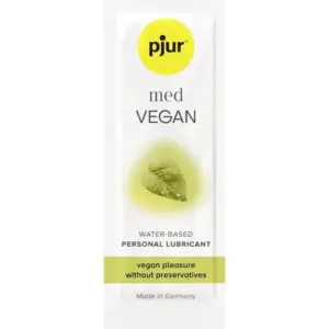 Pjur MED Vegan Glide Lubricante Vegano Base Agua 2 ml