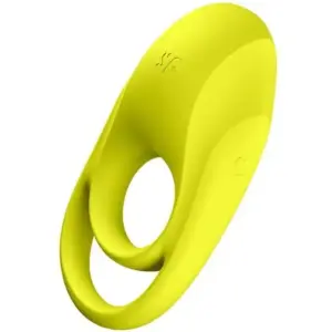 SATISFYER Spectacular Duo Ring Vibrator Yellow: anillo con doble vibración