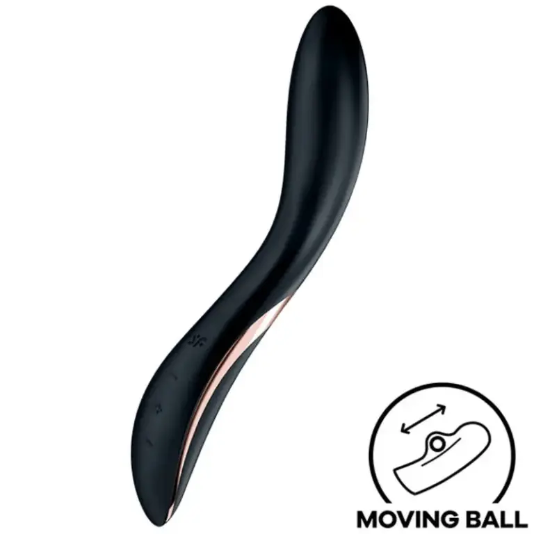 Satisfyer Rrrolling Explosion Vibrador Punto G con Bola móvil y Vibración