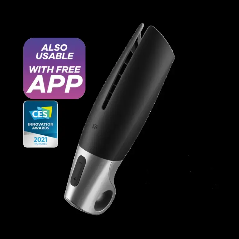 Satisfyer Power Masturbator Black: Estimulación potente y personalizada