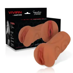 Jamyjob Signature Vivian: masturbador masculino con forma realista