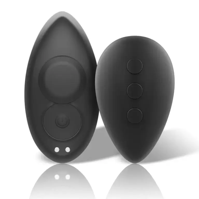 BLACK&SILVER - Preston Vibrador de Silicona Recargable para Braguita Negro