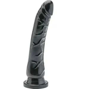GET REAL - DONG 20,5 CM BLACK: dildo realista y detallado en negro