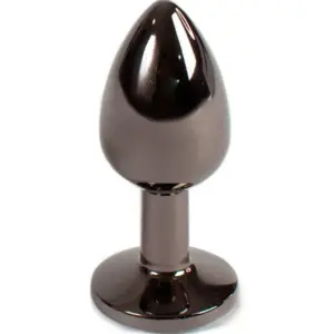 SECRETPLAY Gunmetal Butt Plug pequeño 7 cm para iniciación anal