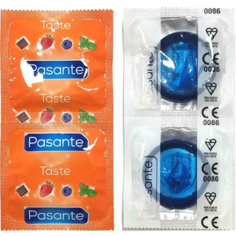Pasante Condoms Blueberry 144 unidades - Preservativos sabor arándano