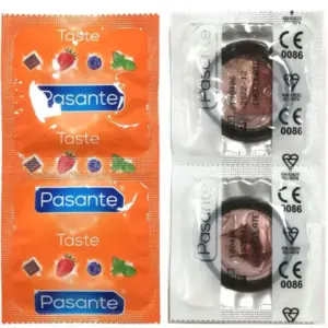 Pasante Chocolate Temptation - Condones sabor chocolate 144 unidades