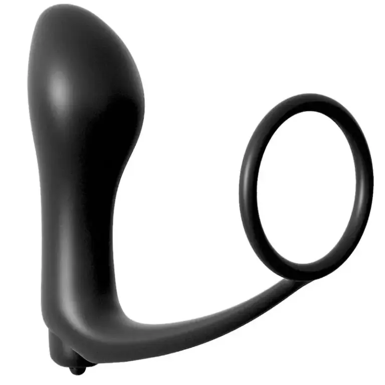 Anal Fantasy Elite Ass-Gasm Cockring Vibrador Plug potente y cómodo
