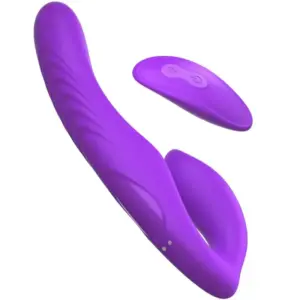 Fantasy For Her - Vibrador Strapless de Doble Penetración y Control Remoto
