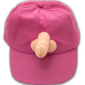 DIABLO PICANTE - Gorra rosa fucsia con silbato y diseño atrevido