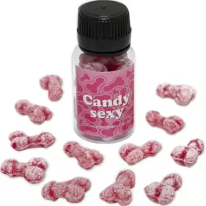 DIABLO PICANTE - Gomitas eróticas sabor fresa y cereza, pack 12 unidades