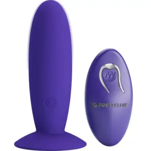 Pretty Love Youth Plug Anal Vibrador con Mando a Distancia Violeta