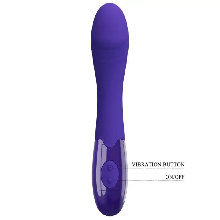 Pretty Love Elemental Youth Violet Vibrator Dildo recargable y versátil