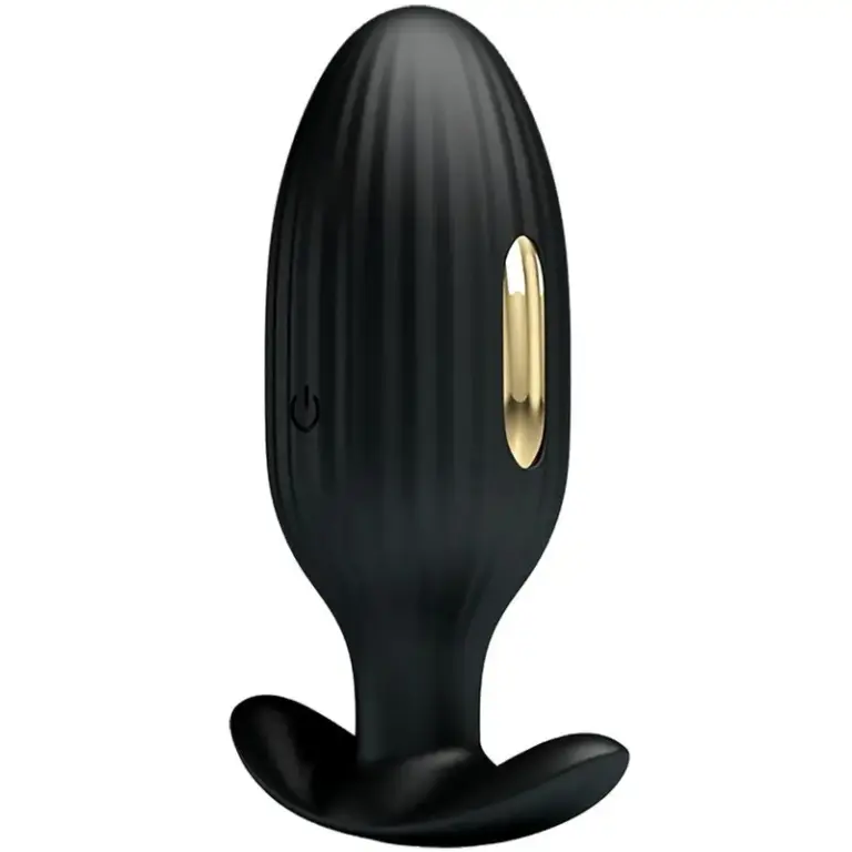 Pretty Love Jefferson App Controlled Anal Plug Black para placer anal avanzado