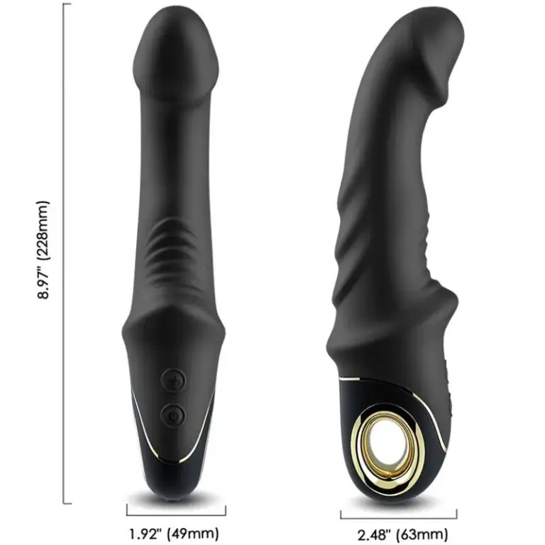 ARMONY Joyblade Dildo Vibrador Rotador Black: placer con control total