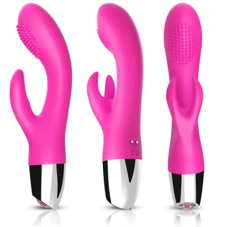 ARMONY - Vibrador Rabbit Fucsia para estimulación dual y elegante