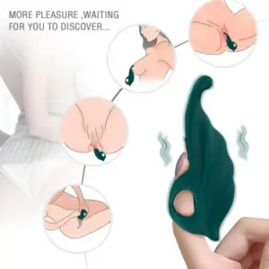 ARMONY Finger Stimulator & Vibrator Green – Bala vibradora versátil