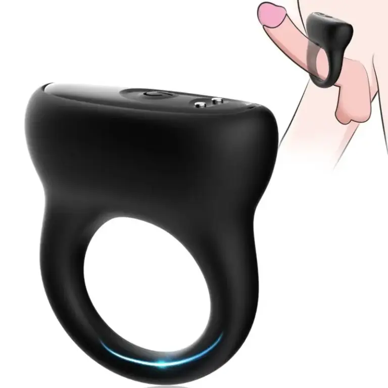 ARMONY - Ring Vibrator Black: anillo vibrador para potenciar tu placer