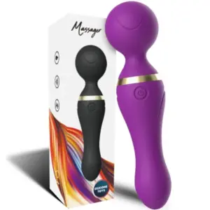 ARMONY Freeza Massager con Cabeza Super Flexible Morado