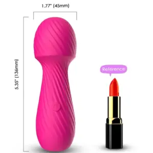 ARMONY - Dazzle Massager & Vibrator Small Fuchsia, masajeador compacto y recargable