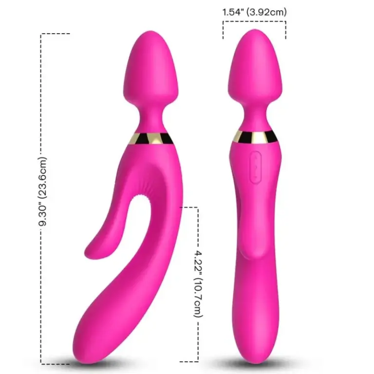 ARMONY Massager & Vibrator Rabbit Fuchsia: placer y relajación