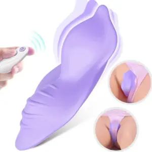 ARMONY Whisper: Braguitas vibratorias con control remoto en púrpura