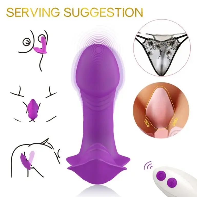 ARMONY Whistle Vibrator: vibrador introducible con control remoto morado