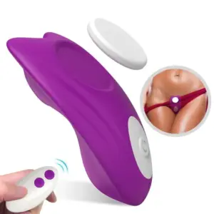 ARMONY Butterfly: Braguitas Vibradoras con Control Remoto Moradas
