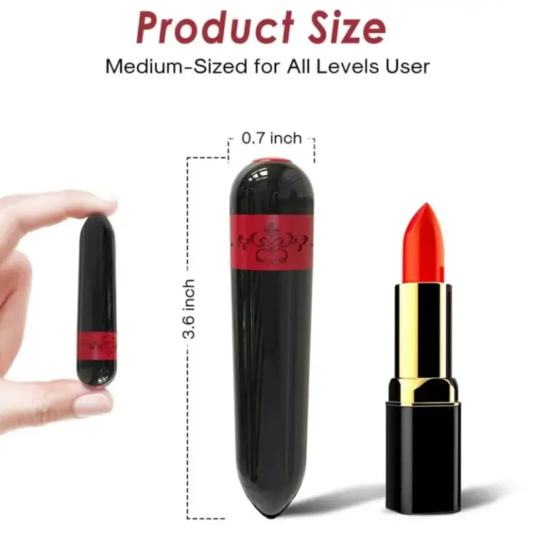 ARMONY Rocket Vibrator Bullet Black: Mini bala vibradora recargable