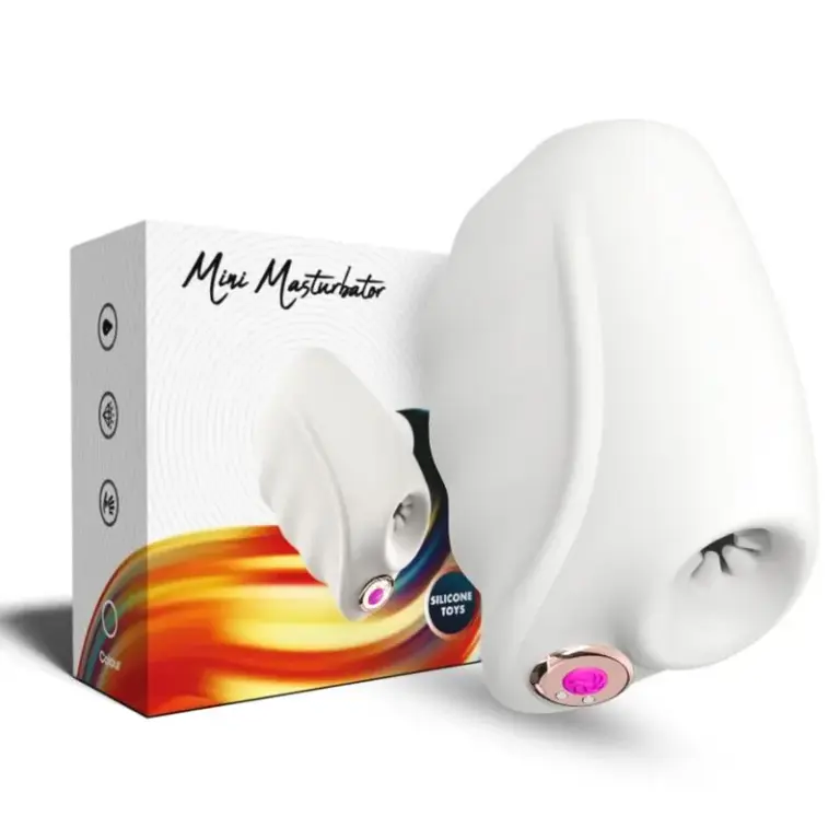 ARMONY Master Masturbator & Vibrator Transparente para placer intenso